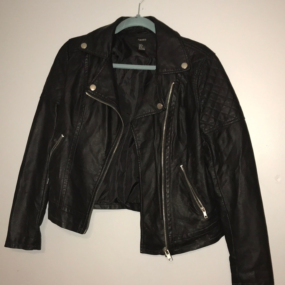 Girls leather jacket